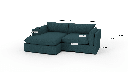 SoCo 95" Reversible Chaise Sofa - Dimensions