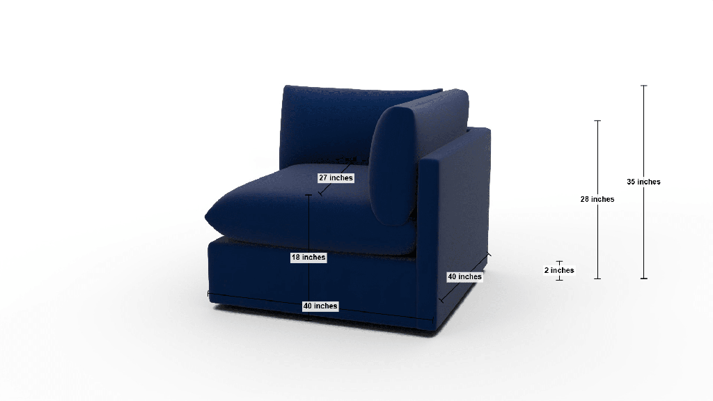 SoCo Corner Unit - Dimensions