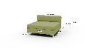 Bonnell Armless Chaise - Dimensions