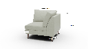 Wallace Untufted Corner Unit - Dimensions