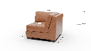 Track Leather Corner Unit - Dimensions