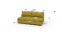 Cherrywood Armless Loveseat - Dimensions