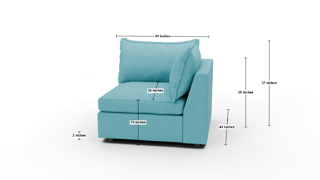 Cherrywood Corner Unit - Dimensions