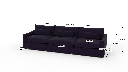 Bouldin 126" Sofa - Dimensions