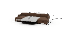 Track 141" Double Chaise With Full Sleeper Loveseat - Dimensions