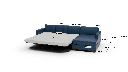Track 121" Leather Right Chaise Sleeper Sectional - Dimensions