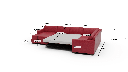 Track 141" Leather Corner Sectionals W. Full Sleeper & Left Chaise - Dimensions