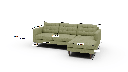 Wallace 98" Right Chaise Sectional - Dimensions