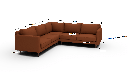 Wallace 102" Untufted Corner Sectional - Dimensions