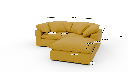 Fluffy DB 89" 2 Piece Sofa w/Otto - Dimensions