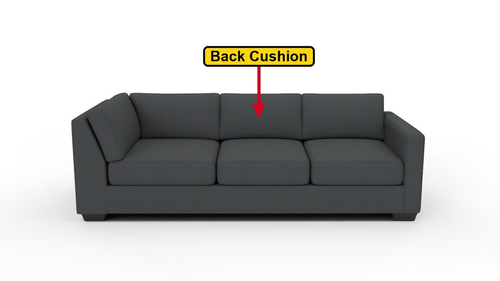 [ACPPARTS] 400-32R Back Cushion Cover (Amigo II Dusk)