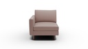 555-04L Wallace Untufted LAF Chair