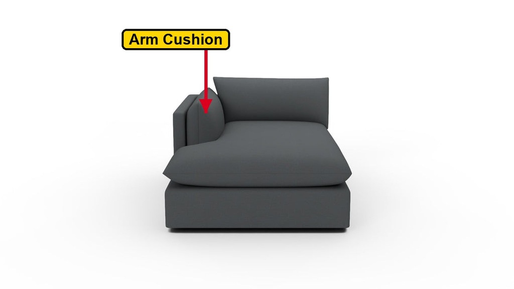 [ACPPARTS] 150-82L Complete Arm Cushion (Amigo II Dusk)