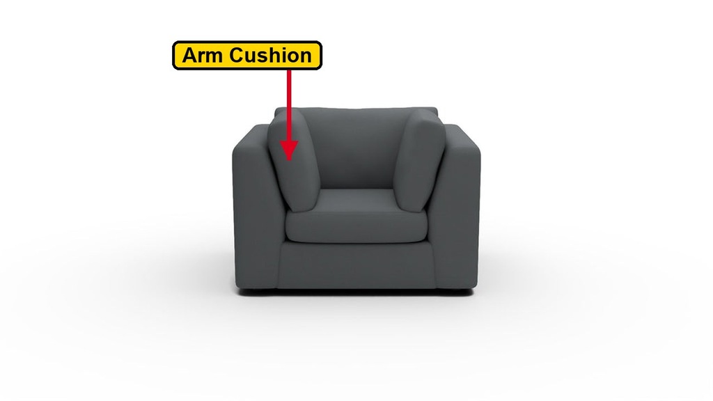[ACPPARTS] 679-01 Complete Arm Cushion