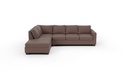 Track 2 Pc Left Chaise Sleeper Sectional
