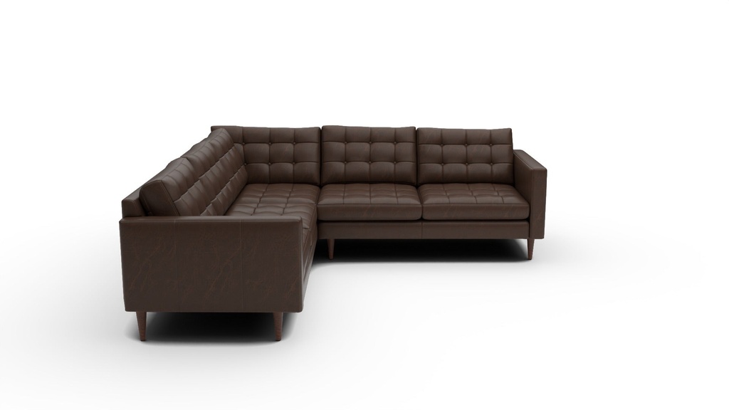 Wallace Leather 3 Pc Corner Sectional (Cheyenne Arrowshaft)