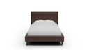 LB555-46 Wallace Untufted Leather Full Bed
