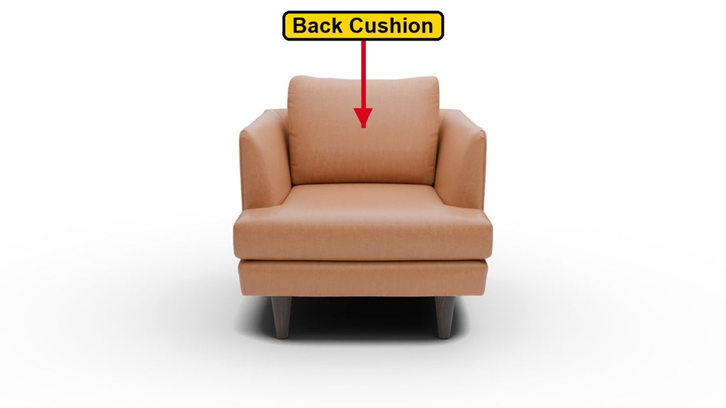 [ACPPARTS] L200-01 Back Cushion Cover (Cheyenne Arrowshaft)