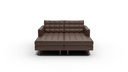 Wallace Leather 2 Pc Double Chaise Sectional