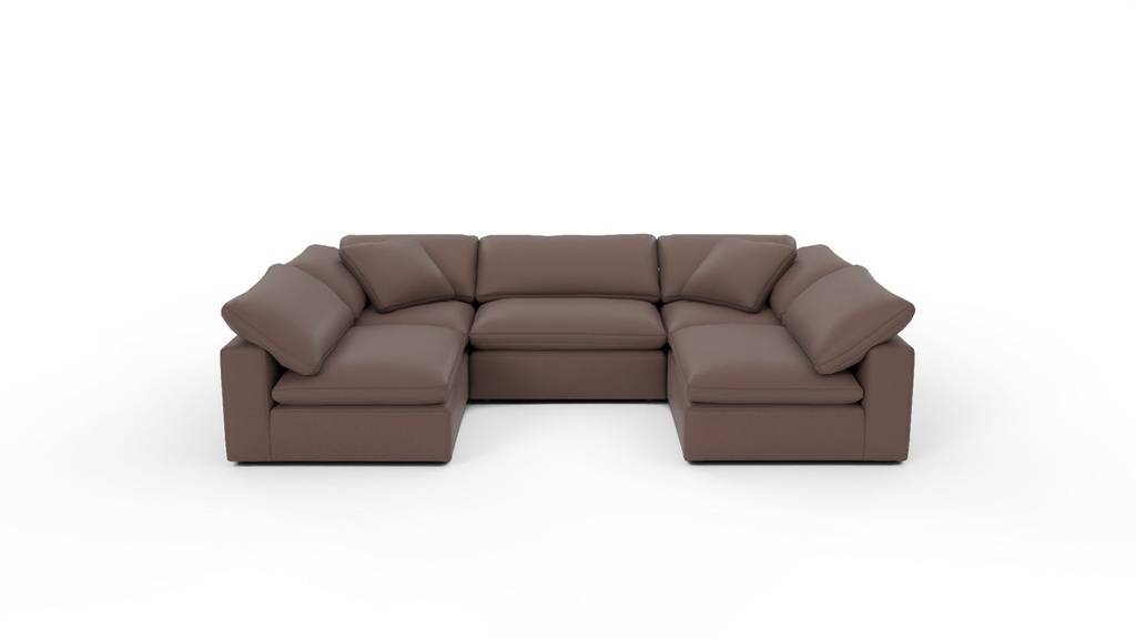 Fluffy 5 Pc Sectional