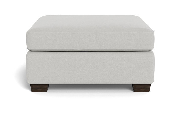 L400-07 Track Leather Cocktail Ottoman (Cheyenne Arrowshaft)