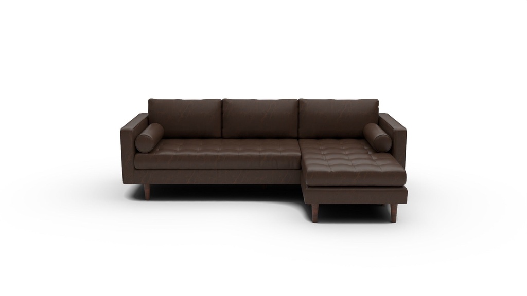 L600-90 Ladybird Leather Reversible Chaise Sofa