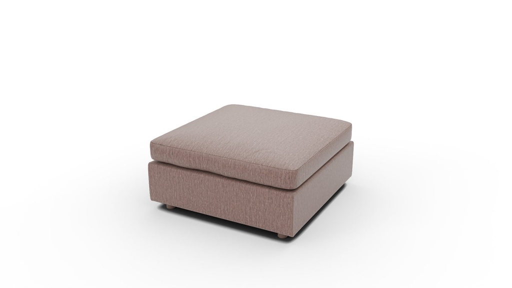 [38607XAMIDUS] 386-07 Cherrywood Cocktail Ottoman (Amigo II Dusk)
