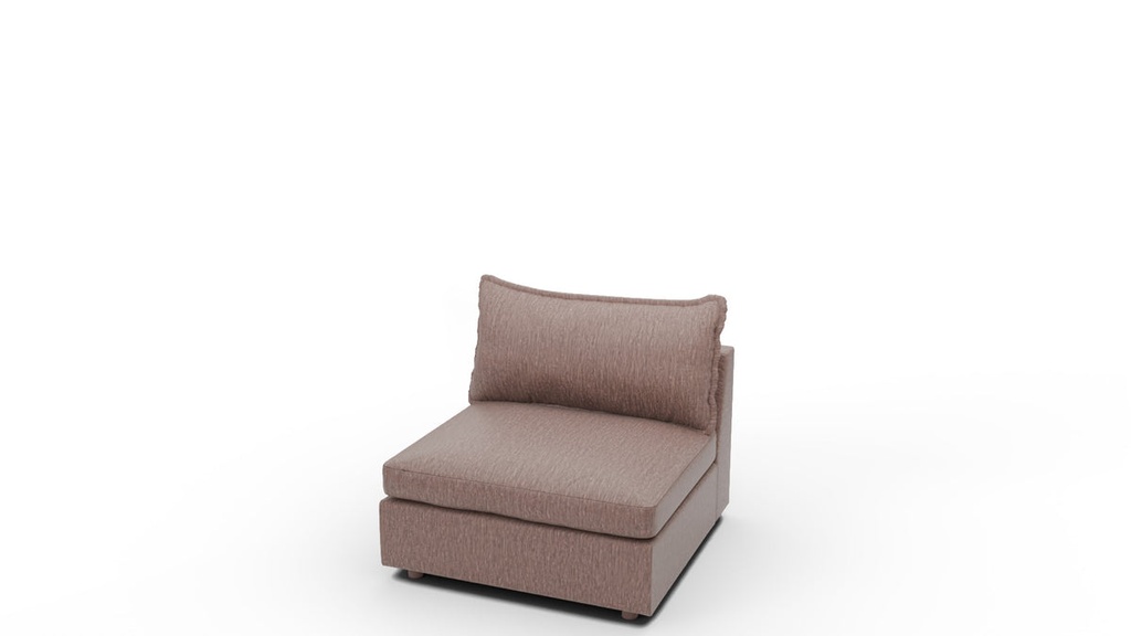 [38610XAMIDUS] 386-10 Cherrywood Armless Chair (Amigo II Dusk)