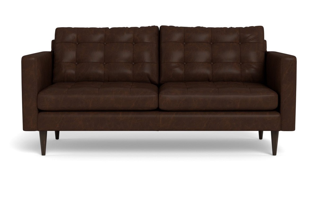 [50025XCHEARR] L500-25 Wallace Leather Apartment Sofa (Cheyenne Arrowshaft)