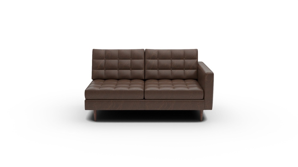 L500-26R Wallace Leather RAF Loveseat