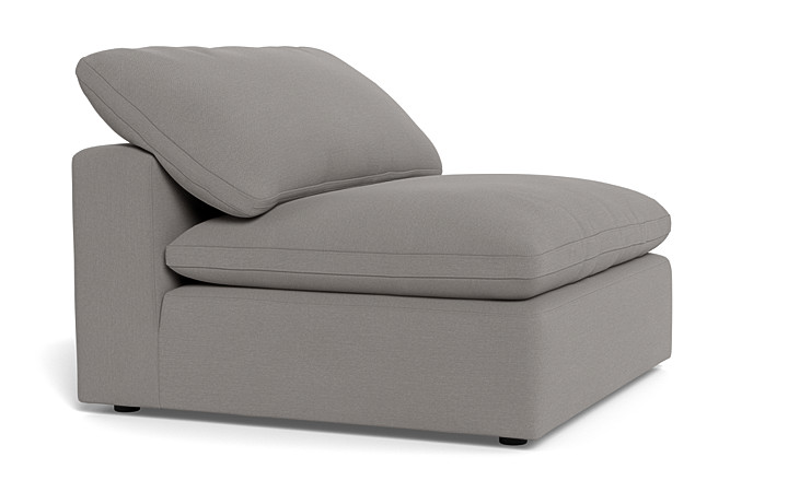 100-02 Fluffy Armless Chair (Amigo II Dusk)