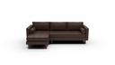 Ladybird Leather 2 Pc Sectional w/LAF Chaise