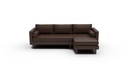 Ladybird Leather 2 Pc Sectional w/RAF Chaise