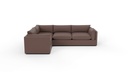SoCo 3 Pc Corner Sectional w/LAF Chair