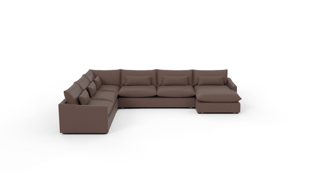Bouldin 4 Pc Corner Sectional w/RAF Chaise (Amigo II Dusk)