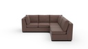 Parmer 2 Pc Sofa Sectional w/Armless Loveseat