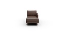L555-82R Wallace Untufted Leather RAF Chaise