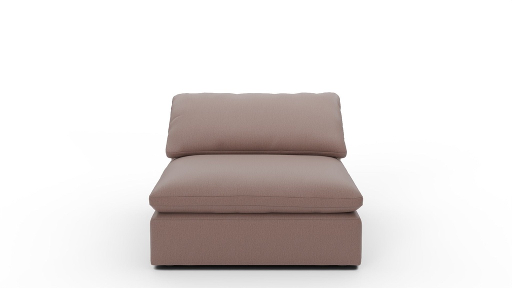 102-05 Fluffy Armless Cocktail Chair
